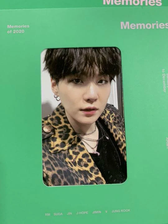 BTS BANGTAN SUGA Yoongi MEMORIES OF 2020 Blu-ray Limited Official