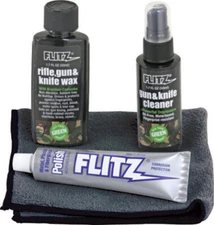 Flitz Gun/Knife Care Kit KG 41501 Includes 1.7 oz. spray bottle Stainless Steel