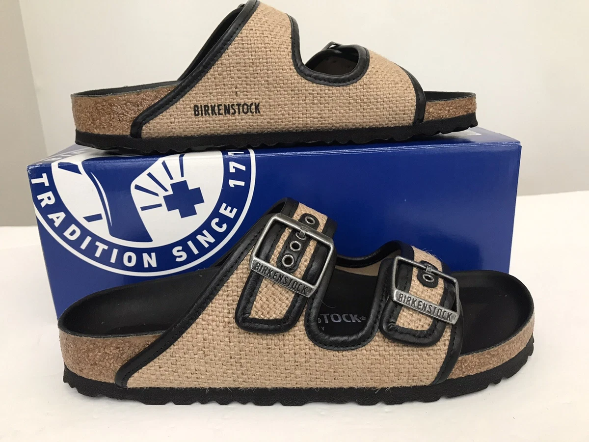 Birkenstock ARIZONA Nature Black leather EXQ 1015740 regular | eBay