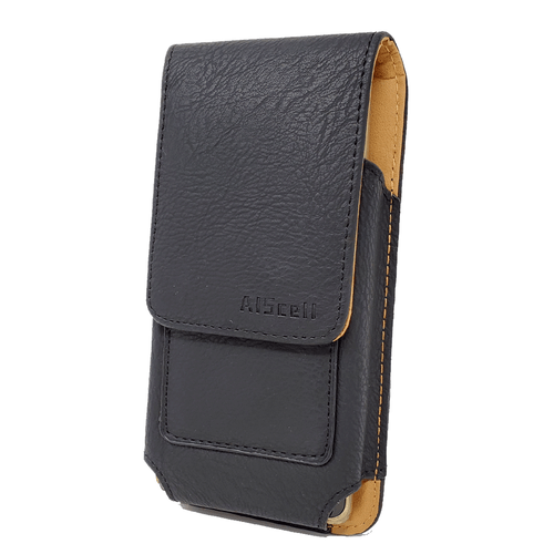 Vertikale Tasche Holster passend für iPhone 16e, 16 Pro, 16 mit Otterbox, Stoßfeste Hülle - Bild 10 von 10