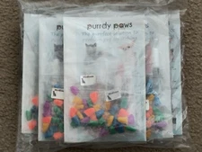 200 - Purrdy Paws Soft Dog Nail Caps Rainbow Combo Adhesive Applicator Medium