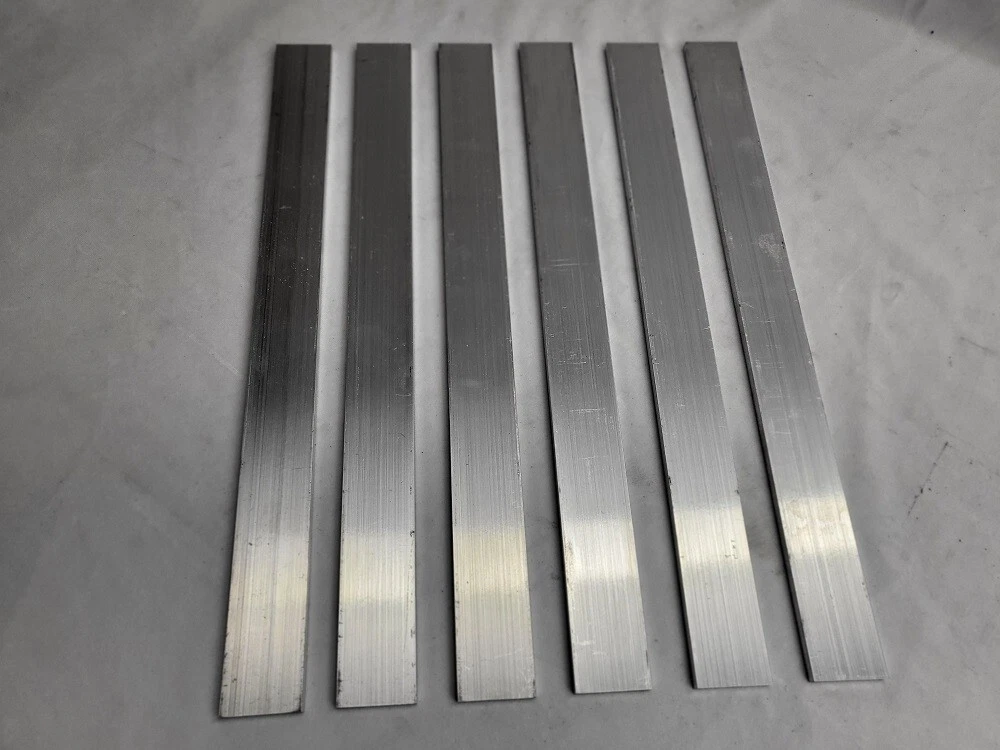 1/2" X 10" X 18" Aluminum 6061 Flat Bar – Solid T6511 Extruded Mill Stock, New, For Structural & Fabrication Use