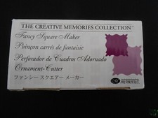 CREATIVE MEMORIES Fancy Square Maker Paper Punch New in Box
