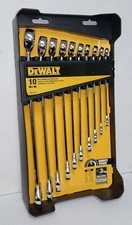 DeWALT 10 Piece SAE Combination Wrench Set DWMT72167