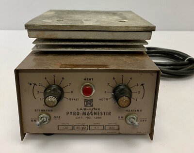 Lab-Line Pyro-Magnestir Cat. No. 1266 120V 50/60 Cycles 4.1 Amps 500 Watts