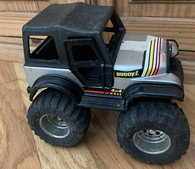 JOUET VOITURE PICK-UP safari à friction JOUSTRA, en état correct EUR 45