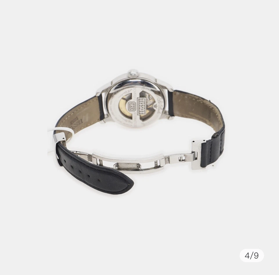 Tissot Le Locle Man Automatic 39mm Black Round Stainless Steel Watch Used - Image 4 of 4