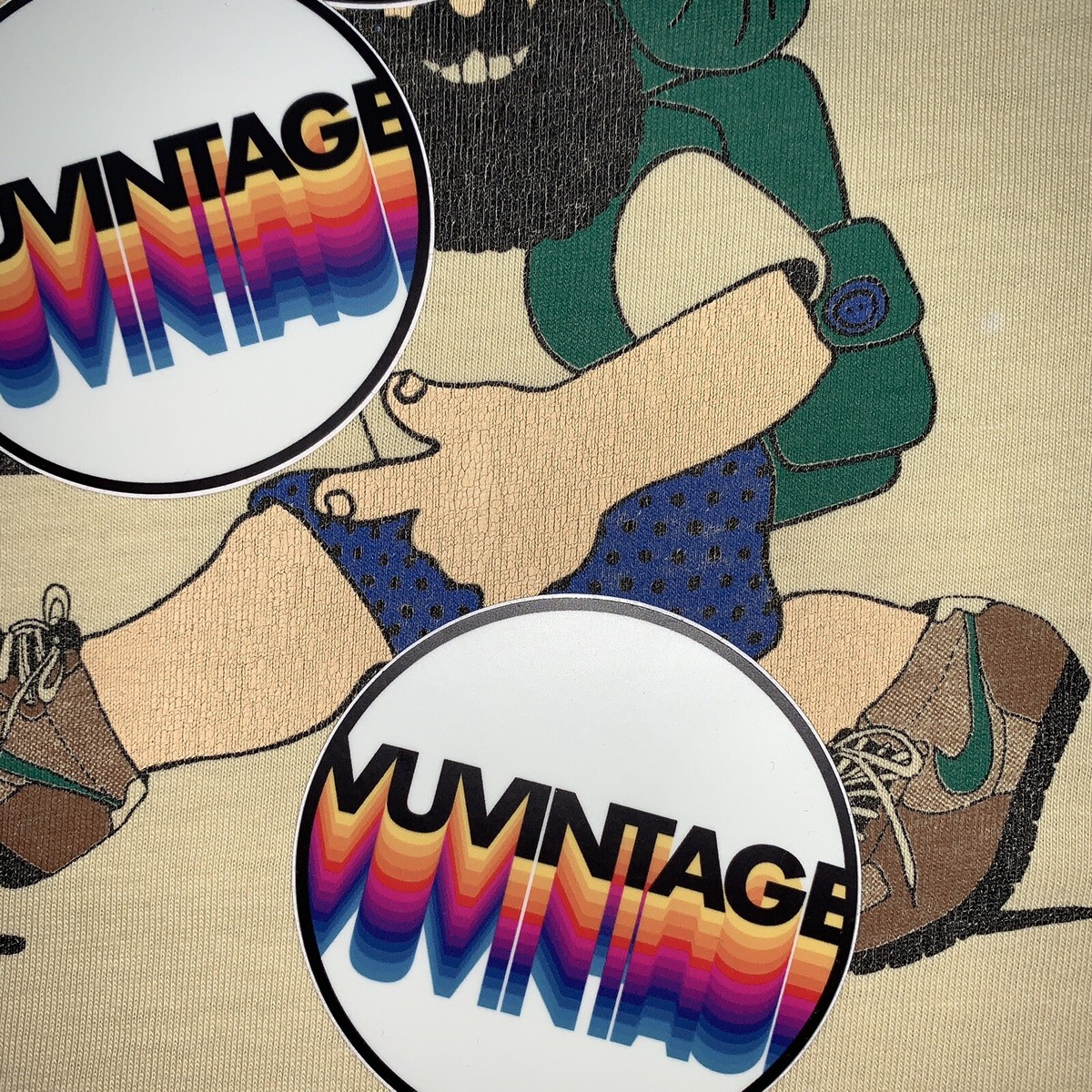 HIKE NIKE 80s Vintage T Shirt OG Rare Grail Geisha Rap Japan