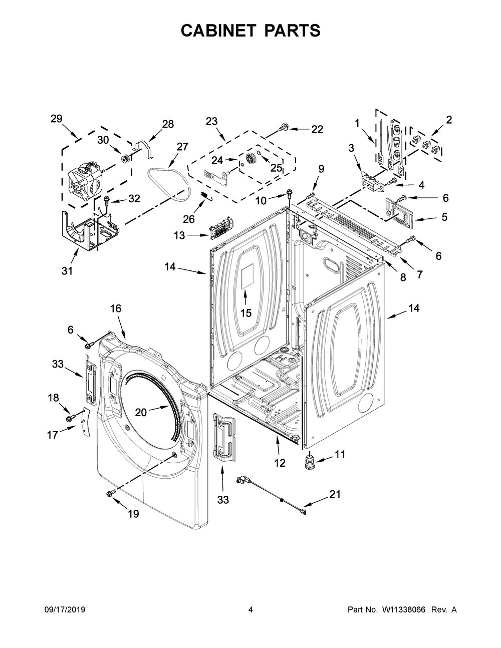 Whirlpool Dryer W11388040 CNTRL-ELEC #13 on the Diagram | eBay