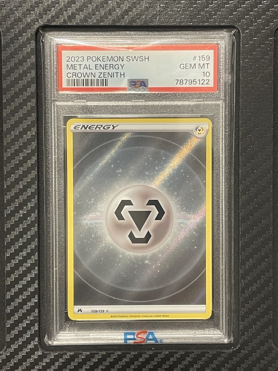 【希少】ポケモンメダル58枚＋5枚 Metal Energy (Texture Full Art) 159/159 Crown Zenith Holo for sale