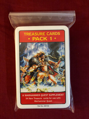 Warhammer Quest 1995 Games Workshop Treasure Pack 1