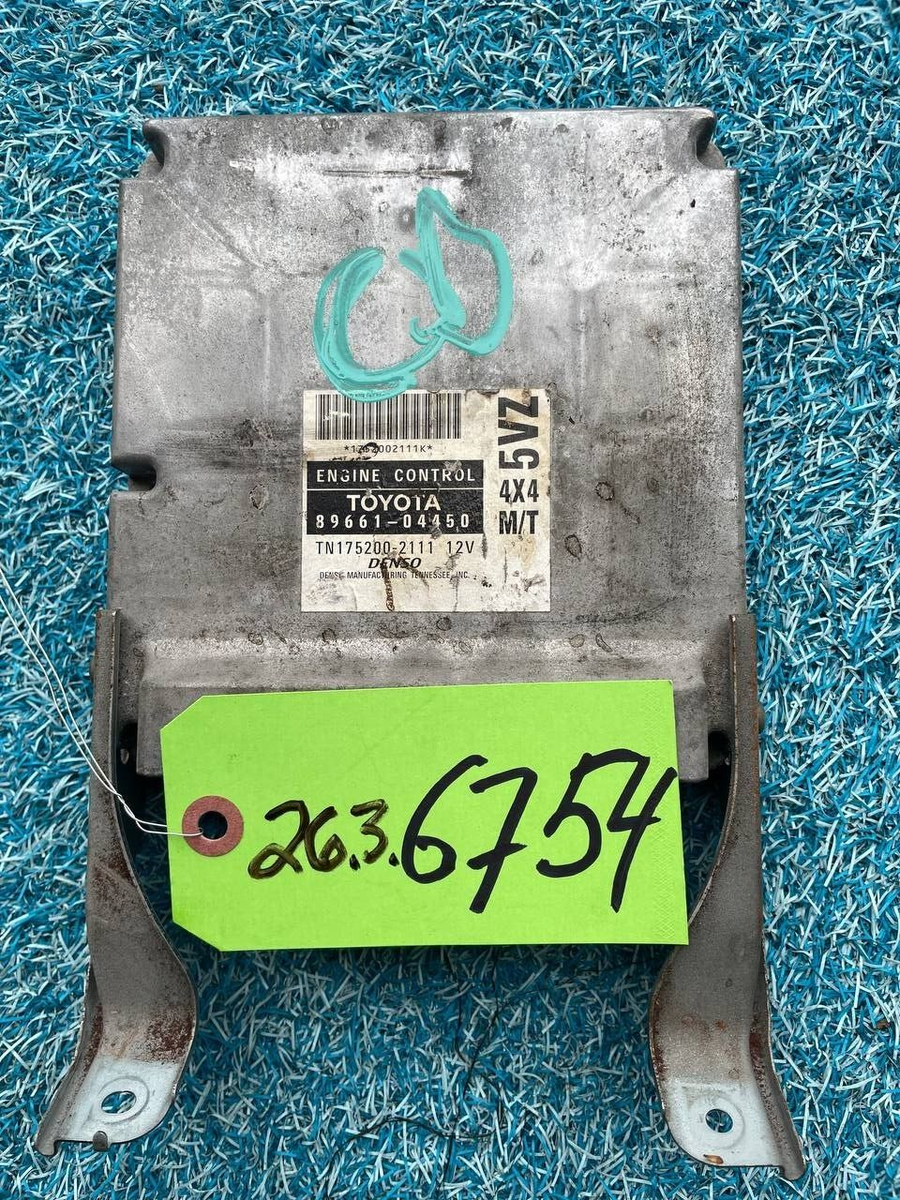 1998-2000 TOYOTA TACOMA 5VZ MT 4X4 3.4L ENGINE COMPUTER ECU