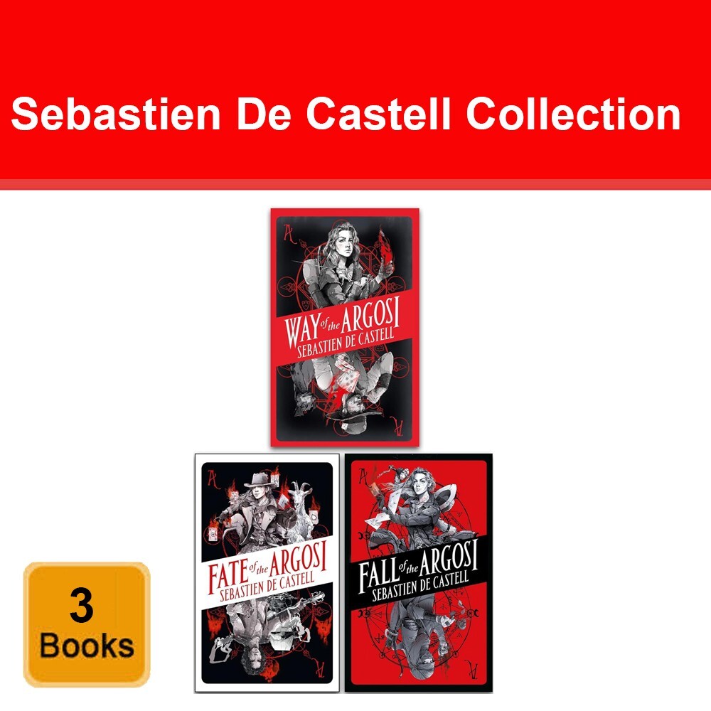 Sebastien De Castell Argosi Trilogy 3 Books Collection Set Fate of the Argosi