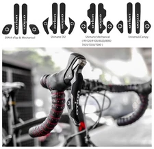 Otion Micro-Cilia ( Road ) Brake Lever Grip & Shifter Grip Black
