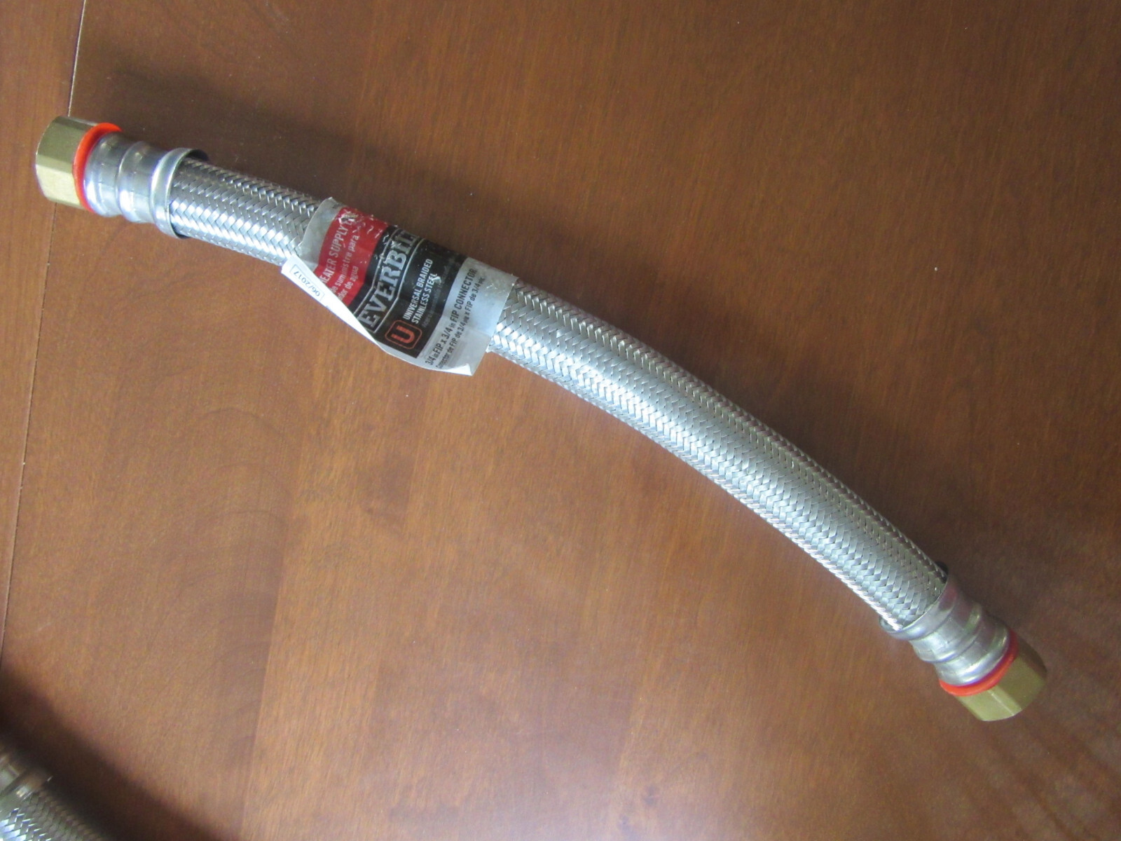 EVERBILT Water Heater Supply Line Hose 3/4" FIP CONNECTOR 15" Universal