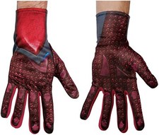 Red Ranger Gloves Power Rangers Movie Fancy Dress Halloween Costume Accessory