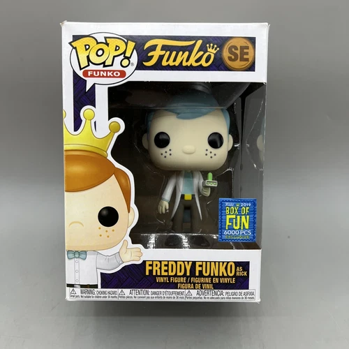 Funko Pop! Freddy Funko as Rick 6000 Pcs - 2019 Box of Fun Exclusive With Case