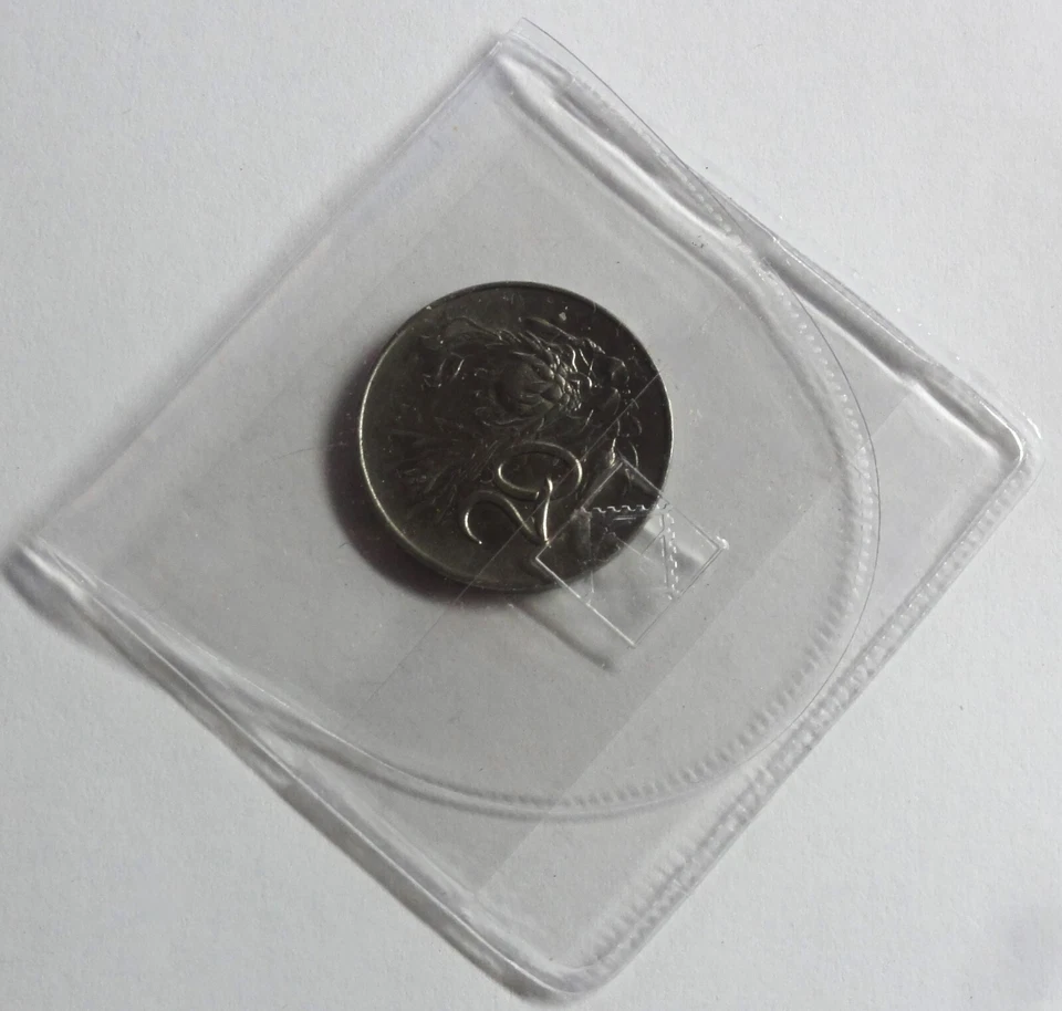 Südafrika 20 Cents 1965 - Pflanzen -fast st / unc mit Münztasche - Bild 4 von 4