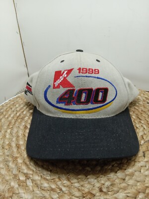 Vintage 1999 KMART 400 Snapback Cap Hat NASCAR Snap Back