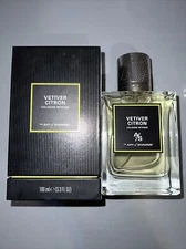 The Art of Shaving Cologne Intense Vetiver Citron For Men 3.3oz/100ml Boxed New