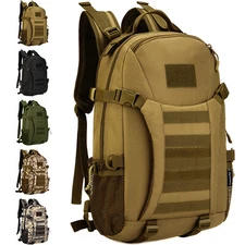 Military Tactical Backpack Army Men Hiking Day Pack 30L Waterproof EDC Rucksack