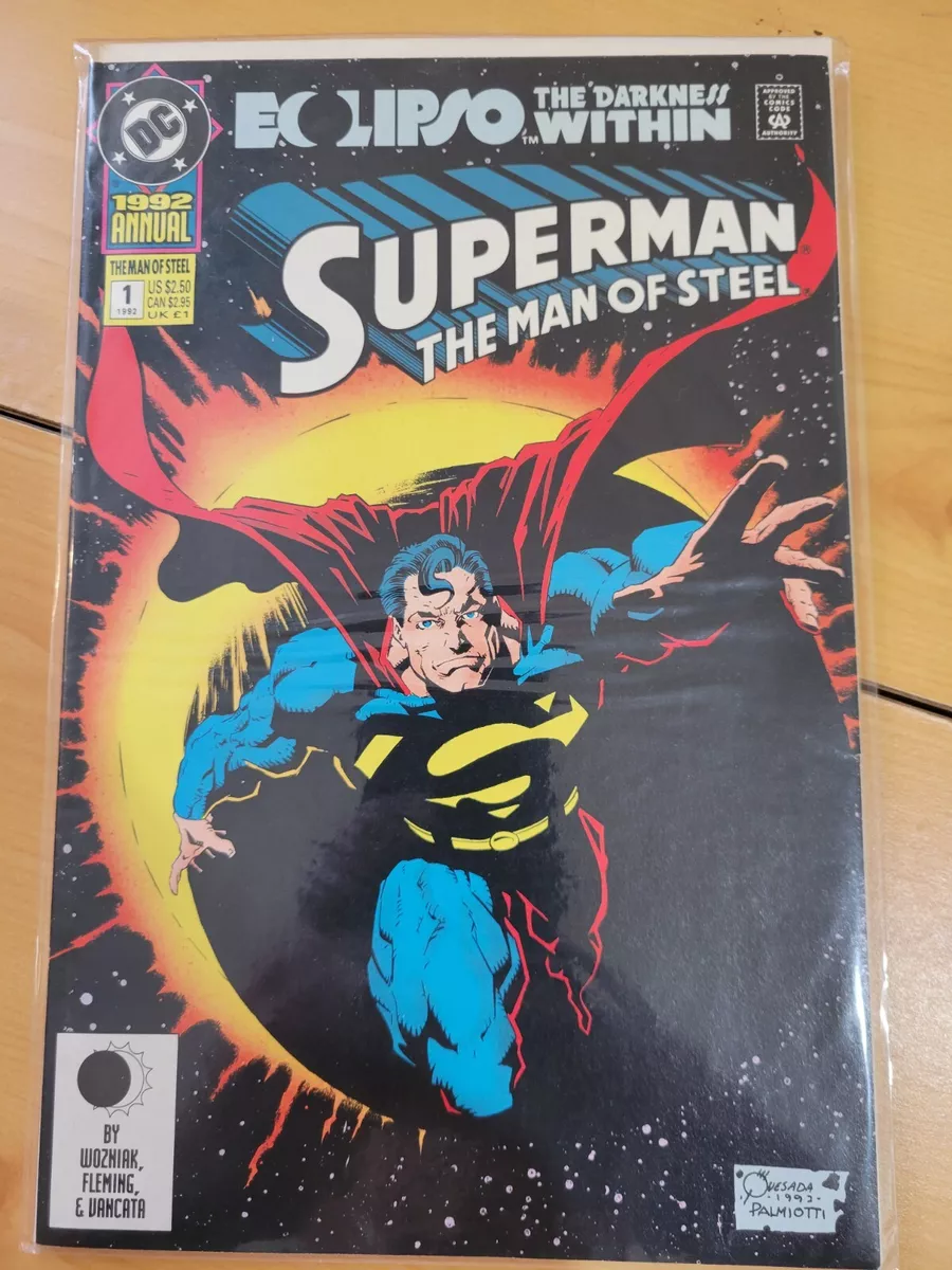 The man of steel comic books issue 1