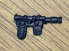 Vintage Star Wars Han Solo Black Blaster Accessory - Action Figure Weapon FLOATS