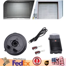 Automatic Roller Door Opener Motor Garage Roll Up Door Powerful 250n W/2 Remotes