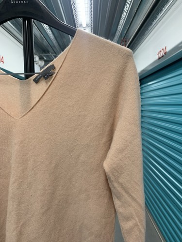 vince 100% cashmere sweater women medium Peach Color #3 Long sleeve - Bild 4 von 10