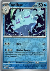 Vanilluxe 029/086 SV: White Flare Reverse Holo Uncommon