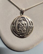 Sterling Silver Turtle Pendant and 23" Sterling Silver Chain --- Lot 1587