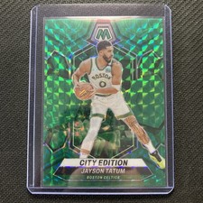 2023-24 NBA Mosaic Jayson Tatum Green Mosaic City Edition Boston Celtics #284