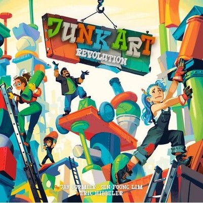 Junk Art Revolution Brettspiel - Brandneu Versiegelt