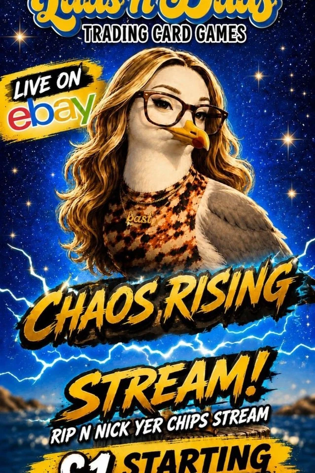 VICKY's CHAOS RISING "RIP N NICK YER CHIPS" STREAM! £1 START