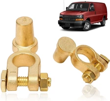  Extender, SAE to JIS Car Battery Terminal Connector Positive Negative