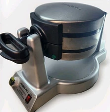 Waring Pro WMK600 Double Belgian Waffle Maker Professional Style