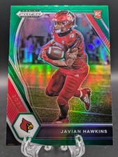 2021 Panini Prizm Draft Picks - Javian Hawkins #119 Green Prizm (RC)