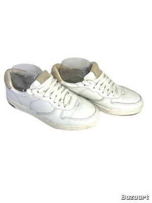 Madewell Court Sneakers Womens Size 8 White Leather Low Top Lace Up Casual Shoes