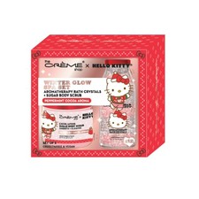 The Creme Shop x Hello Kitty Winter Glow Spa Set Bath Crystals  Body Scrub New