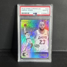LeBron James 2019-20 Panini Chronicles Essentials #223 PSA 10 GEM MT
