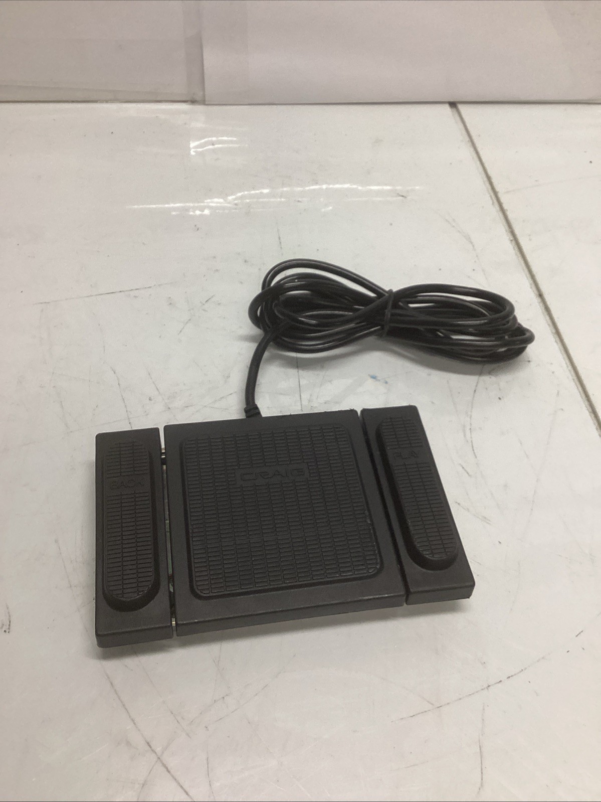 CRAIG DICTATION TRANSCRIBER 2-Switch Control Foot Pedal (no part #) T-631