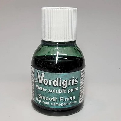 Dirty Down Verdigris (25ml) - Paint Effects Water-Soluble Matt Matte Paints YHP