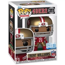 Funko Pop! NFL San Francisco 49ers #311 Trent Williams - SE w/ Protector