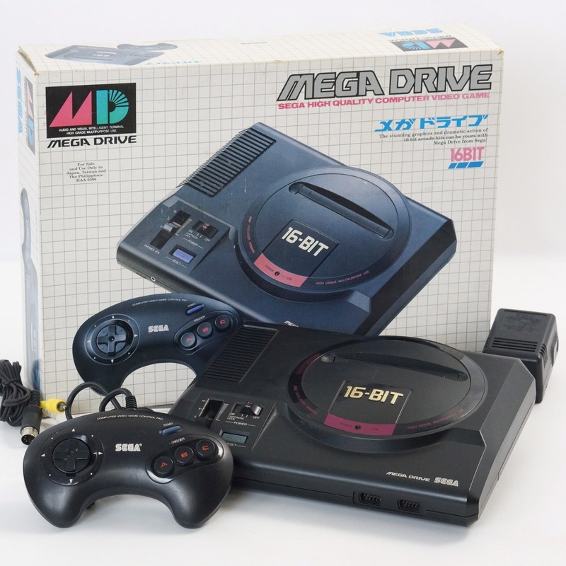 Mega Drive Console Boxed VA5 Tested System SEGA HAA-2510 Ref A10116414