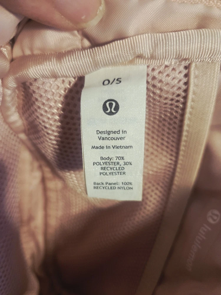 Lululemon Everywhere Fleece Belt Bag in Blush Sherpa Crossbody Fanny Pack