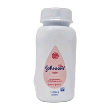 Johnson's Baby Powder w/Talc Sealed Pink Label 1.5 oz. Travel Size