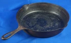 Griswold #9 PN 710XI Slant Erie Logo Cast Iron Skillet w/ Heat Ring - USA