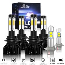 Fit 1994-1998 Toyota Supra Led Headlight Highlow Beam Fog Light Bulbs Combo