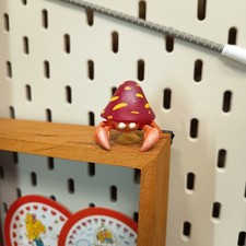 TOMY Pokemon PARASECT w CLEAR BASE 1.5" Mini Figure CGTSJ Nintendo Vintage Toy