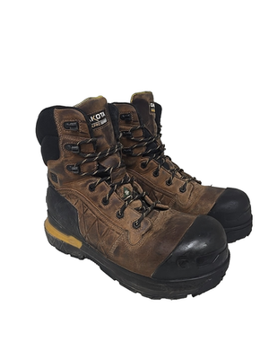 #ad Dakota Work PRO Men#x27;s 8quot; 8300 Comp. Toe Comp. Plate Work Boots Brown Size 9M $48.74